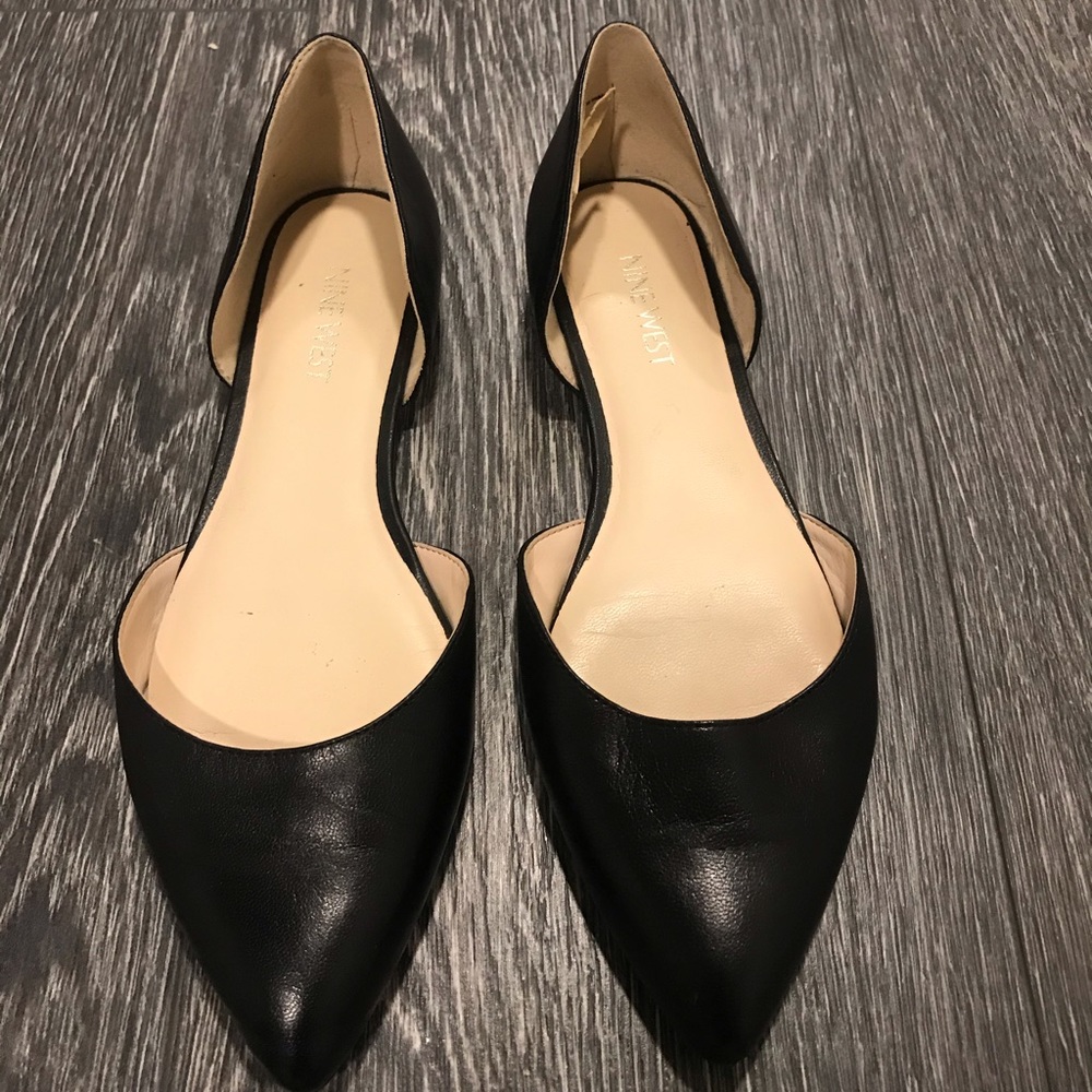 Nine West- classy and chic pointed flats-6.5